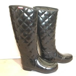 Hunter Sandhurst Savoy Wellington Boots